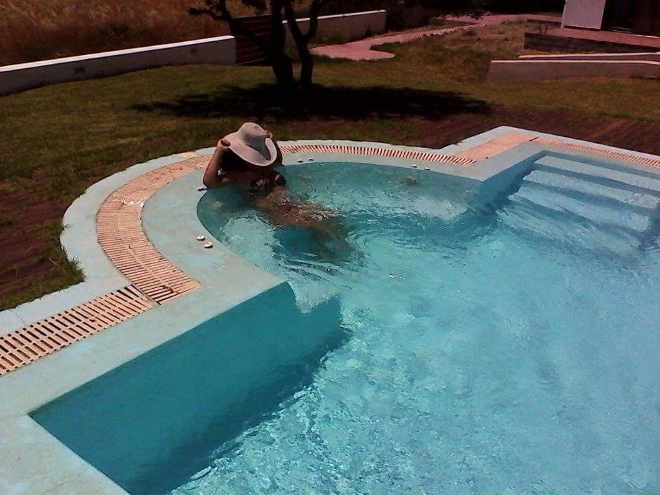 Cristelia Seafront & Pool Villa Lakhaniá Exterior foto